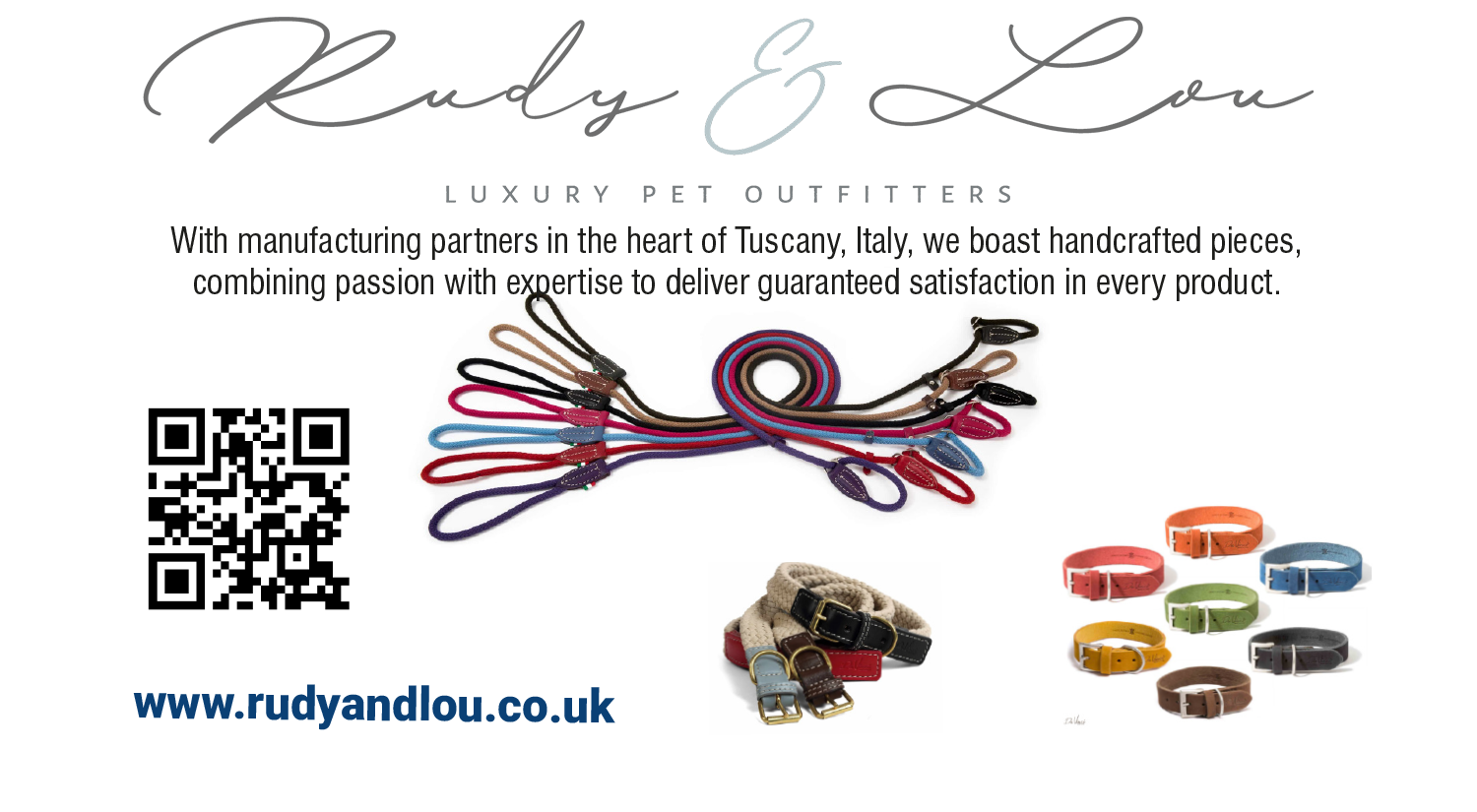 Rudy and Lou Rudy and Lou Italian dog accessories